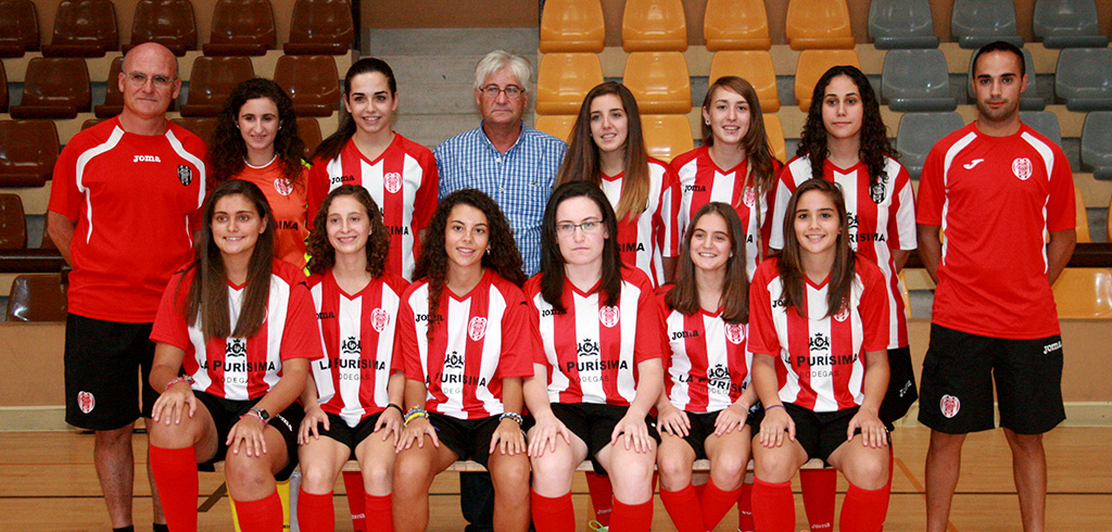 Plantilla Juvenil SD Hispania Fútbol Sala Femenino