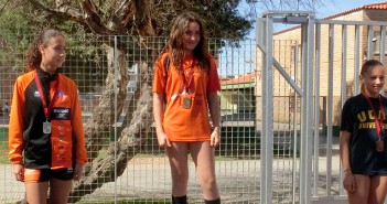 M. José Martínez-Quintanilla, en lo más alto del podio en la Final Regional Cadete / ADA Yeclano