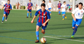 Instante del choque entre el Juvenil B y Nuestro Abarán / P. Aguilera