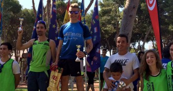 Javi Salcedo subió a lo más alto del podio