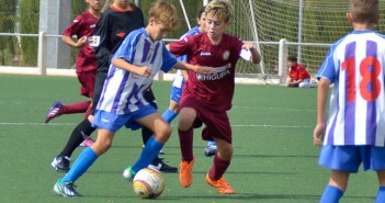 Instante del encuentro entre el Alevín A del Ciudad y el Jumilla / I. Azorín