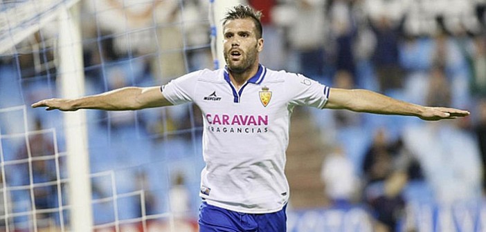 Ortuño celebra el tanto anotado ante el Alavés / Marca.com
