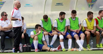 Sanjuán, en la zona técnica en El Limonar / P. Aguilera