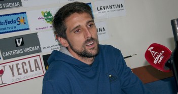 José Alberto, en la sala de prensa / Á. Ayala