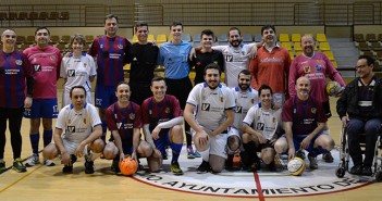 Los participantes del duelo / Inma Azorín (que no quiso jugar)