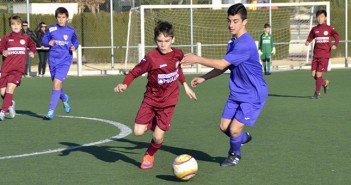 Instante del duelo entre el Alevín A y el Bosco Cieza / I. Azorín