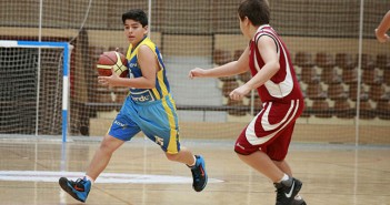 Instante del Infantil RDY ante AD Infante / Á. Ayala