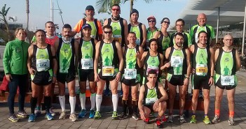 Los participantes del club yeclano, en Santa Pola / CFY