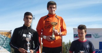 Ortuño, en lo más alto del podio en Lorca / ADA Yeclano