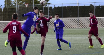 Instante del partido del Infantil A ante Bosco Cieza / I. Azorín