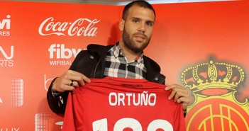 Ortuño, en su presentación con el RCD Mallorca / rcdmallorca.es