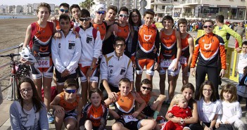 Los miembros del Club, en Águilas / CTA