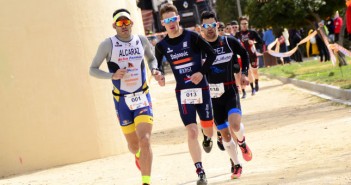 Transcurso de la prueba, con Stojanovic en el centro / I. Azorín