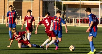 Instante del partido entre el Infantil A y el Santa Ana / I. Azorín
