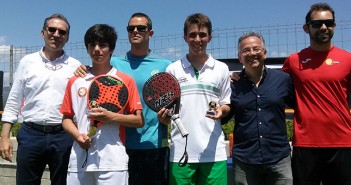 DAVID E IVAN CAMPEONES CADETE MASCULINO EN CASTELLON