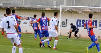 Instante del partido en el Andrés niesta / aupaalba.es