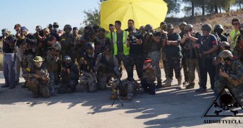 Los participantes de la 'Guerra', en el Facebook de Airsoft Yecla