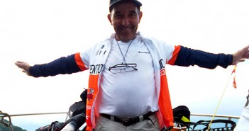 García, en una instantánea durante su viaje