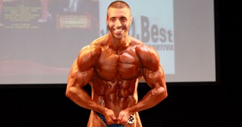 Ortín, durante una competicion / Archivo