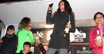 Fini, en el podio en Murcia / CFY