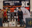 Pedro Luis en uno de sus podiums en Cozar. Foto: organización Cózar