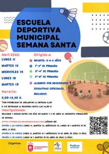 Poster Escuela Deportiva Semana Santa 2022_page-0001