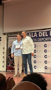 JOAQUIN PREMIADO GALA DEL DEPORTE COPE