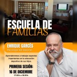 CARTEL CHARLA ENRIQUE GARCÉS